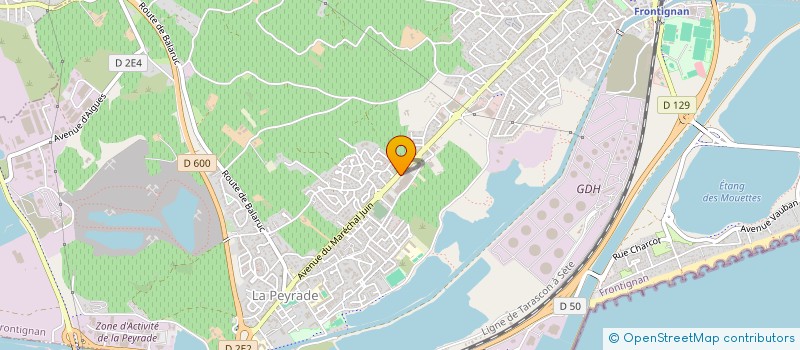 localisation de l'entreprise MONSIEUR MEHMET KALYONCU à FRONTIGNAN