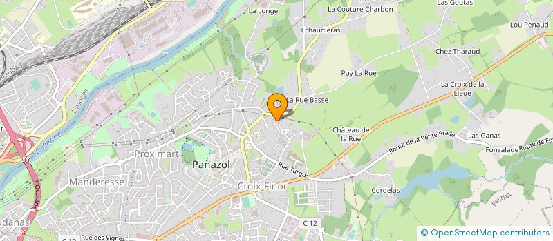 localisation de l'entreprise MONSIEUR MEHMET KARADEMIR à PANAZOL