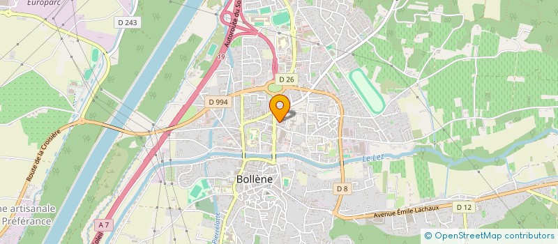 localisation de l'entreprise MONSIEUR MEHMET KAYA à BOLLENE