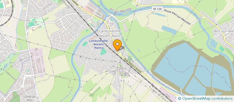 localisation de l'entreprise MONSIEUR MEHMET KAYA  LANEUVEVILLE-DEVANT-NANCY