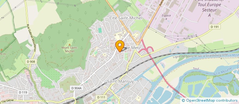 localisation de l'entreprise MONSIEUR MEHMET KILCIK  LIVERDUN