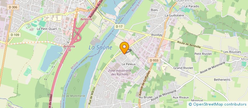 localisation de l'entreprise MONSIEUR MEHMET KINALI  MONTMERLE-SUR-SAONE