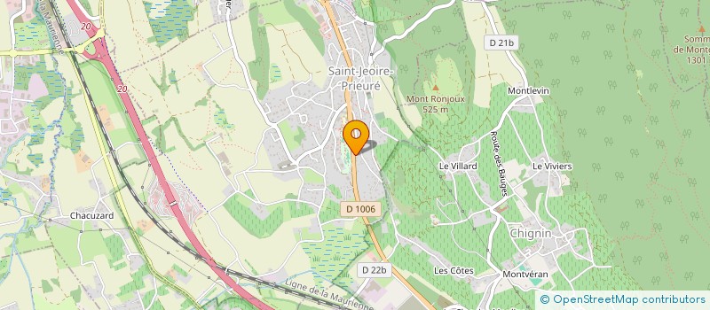 localisation de l'entreprise MONSIEUR MEHMET KOCA  SAINT-JEOIRE-PRIEURE