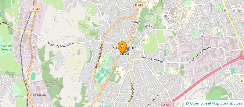 localisation de l'entreprise MONSIEUR MEHMET KURBAN à SAINT-GENIS-LAVAL