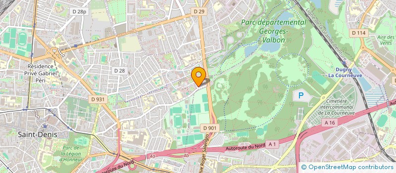 localisation de l'entreprise MONSIEUR MEHMET KUZUCU  SAINT-DENIS