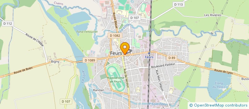 localisation de l'entreprise MONSIEUR MEHMET OKSAS  FEURS