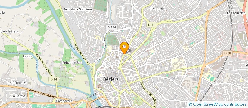 localisation de l'entreprise MONSIEUR MEHMET ONGUL  BEZIERS