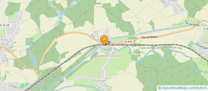 localisation de l'entreprise MONSIEUR MEHMET OZTURK  VALDIEU-LUTRAN