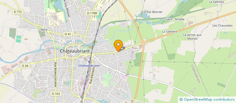 localisation de l'entreprise MONSIEUR MEHMET OZTURK à CHATEAUBRIANT