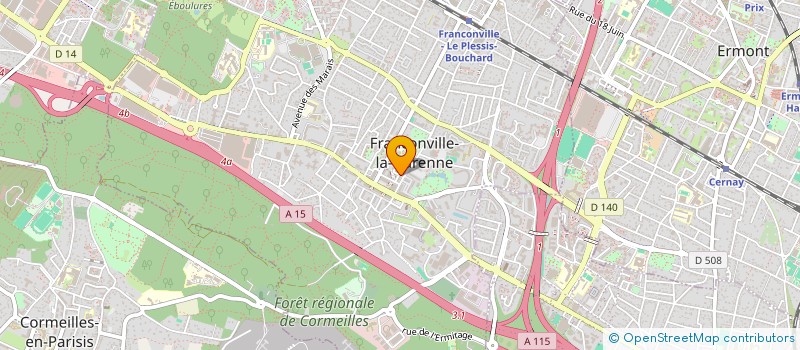 localisation de l'entreprise MONSIEUR MEHMET OZYILMAZ à FRANCONVILLE