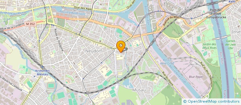 localisation de l'entreprise MONSIEUR MEHMET PINAR à STRASBOURG