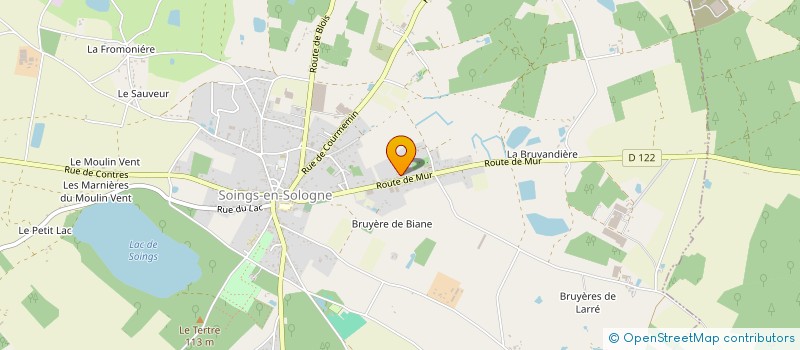 localisation de l'entreprise MONSIEUR MEHMET PUSKULLU  SOINGS-EN-SOLOGNE