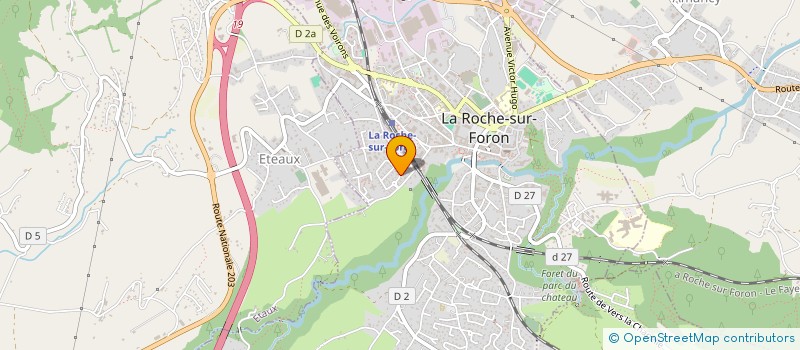 localisation de l'entreprise MONSIEUR MEHMET SAHIN à LA ROCHE-SUR-FORON