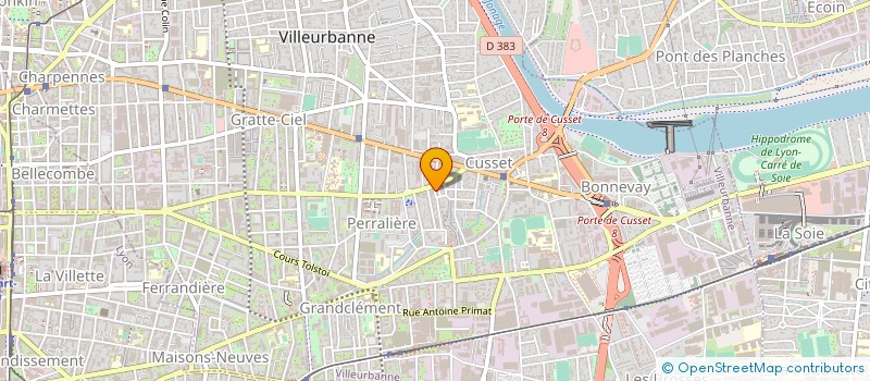 localisation de l'entreprise MONSIEUR MEHMET SARI à VILLEURBANNE