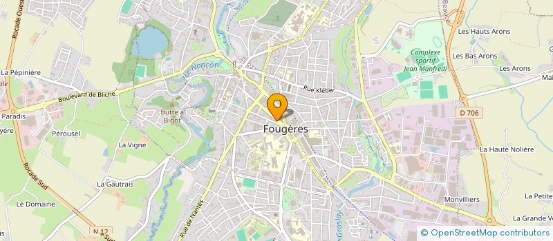 localisation de l'entreprise MONSIEUR MEHMET SARIBAS à FOUGERES