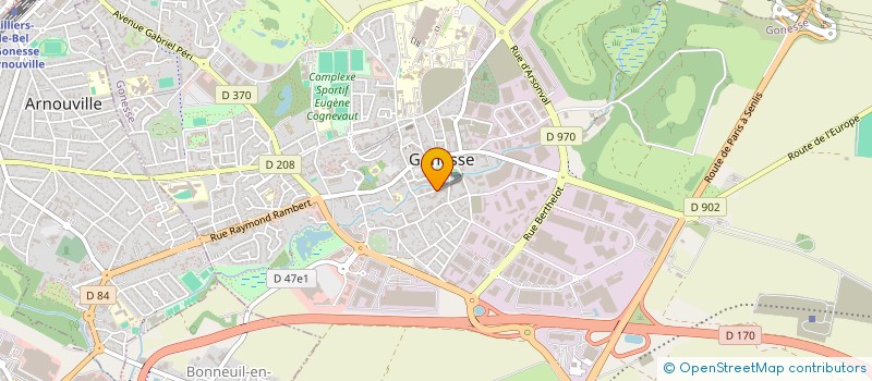 localisation de l'entreprise MONSIEUR MEHMET SIKYUREK  GONESSE