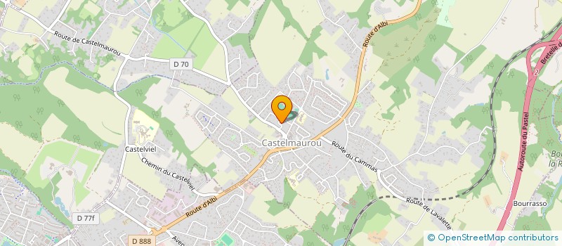localisation de l'entreprise MONSIEUR MEHMET SUSAN  CASTELMAUROU