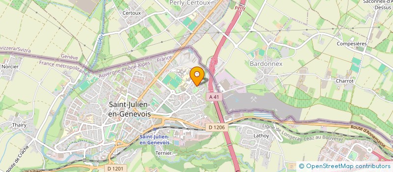 localisation de l'entreprise MONSIEUR MEHMET TANISIK  SAINT-JULIEN-EN-GENEVOIS