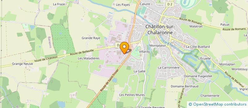 localisation de l'entreprise MONSIEUR MEHMET TASPINAR à CHATILLON-SUR-CHALARONNE