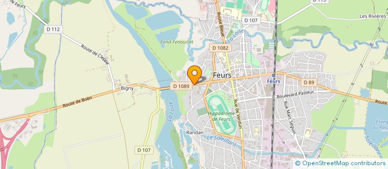 localisation de l'entreprise MONSIEUR MEHMET TEPEDUZU  FEURS