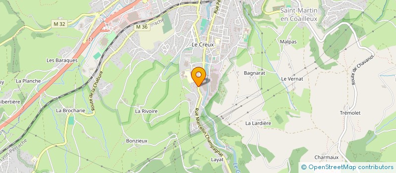 localisation de l'entreprise MONSIEUR MEHMET TEPEYURT à SAINT-CHAMOND