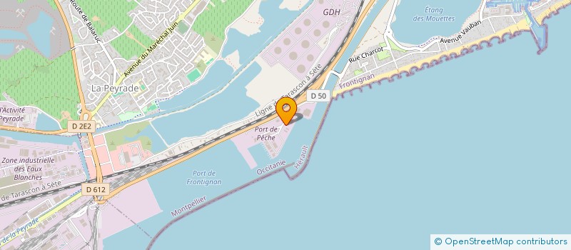 localisation de l'entreprise MONSIEUR MEHMET UNAL à FRONTIGNAN