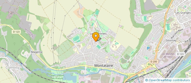 localisation de l'entreprise MONSIEUR MEHMET UYSAL  MONTATAIRE