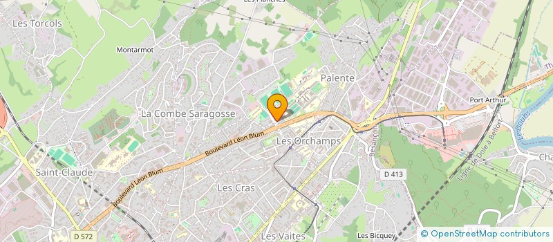 localisation de l'entreprise MONSIEUR MEHMET YAMAKOGLU  BESANCON