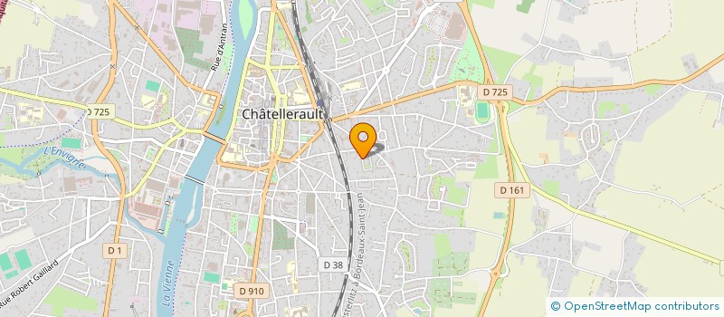 localisation de l'entreprise MONSIEUR MEHMET YIGIT  CHATELLERAULT