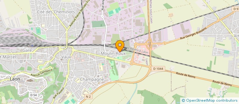localisation de l'entreprise MONSIEUR MEHMET YILDIRIM à LAON