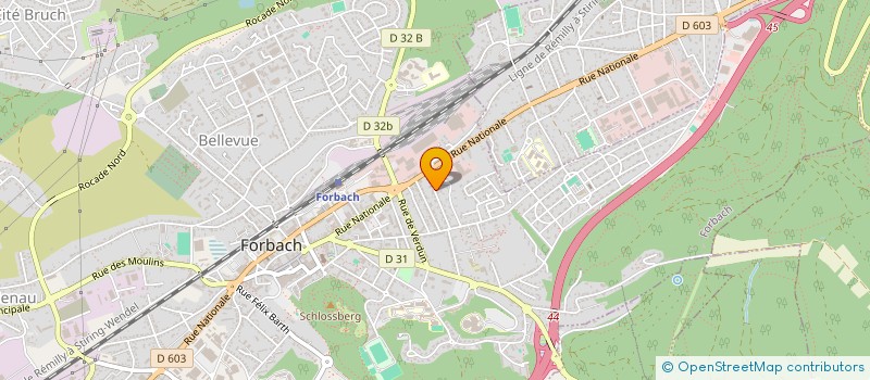 localisation de l'entreprise MONSIEUR MEHMET YILDIRIM à FORBACH