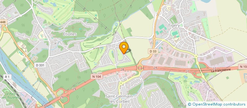 localisation de l'entreprise MONSIEUR MEHMET YURDABAG  SAINT-GERMAIN-LES-CORBEIL