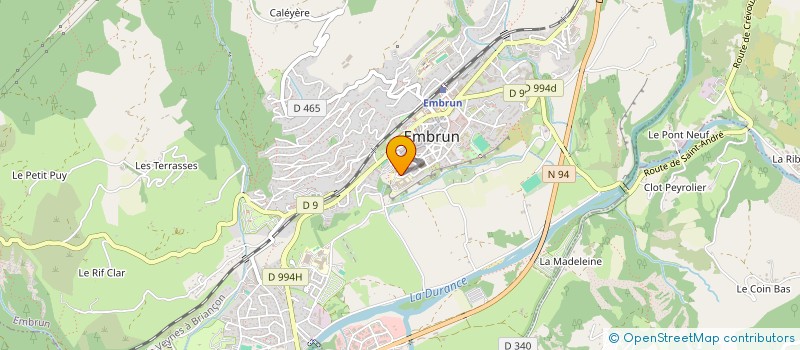 localisation de l'entreprise MONSIEUR MEHMET ZINDAN  EMBRUN