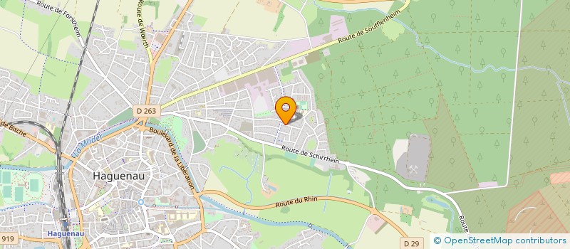 localisation de l'entreprise MONSIEUR MEHMET ZOR à HAGUENAU