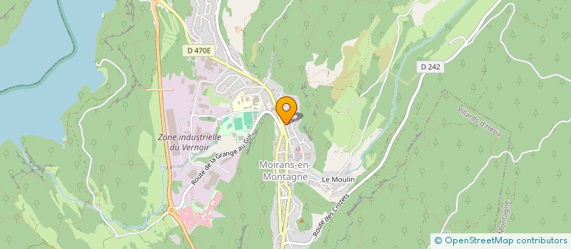 localisation de l'entreprise MONSIEUR MEHMET ZORLU  MOIRANS-EN-MONTAGNE