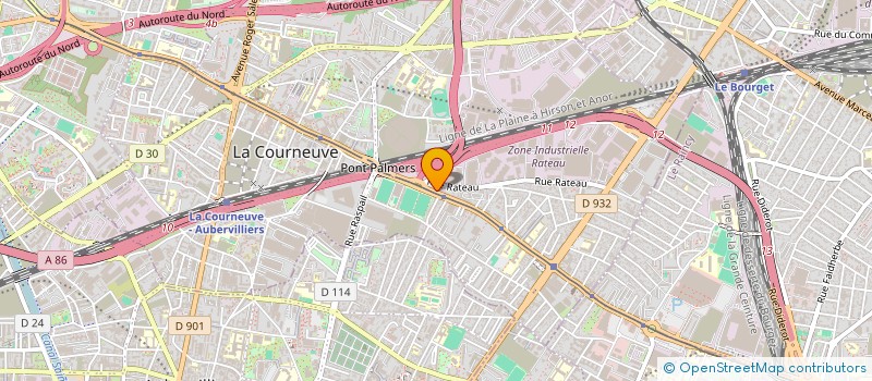 localisation de l'entreprise MONSIEUR MEHNA BEN MOUSSA à LA COURNEUVE