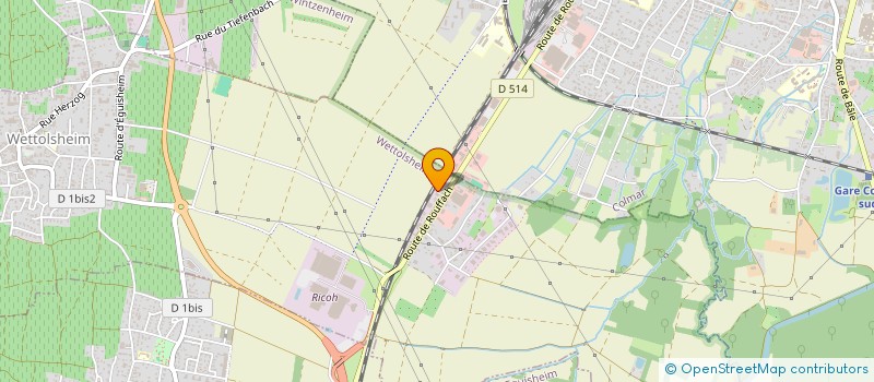 localisation de l'entreprise MONSIEUR MEHNET ERDOGAN  WETTOLSHEIM