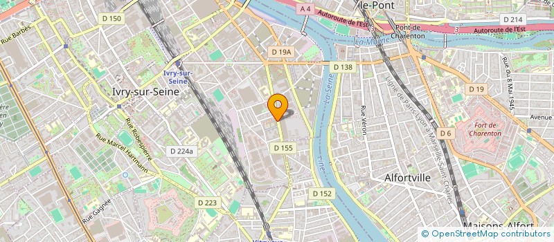 localisation de l'entreprise MONSIEUR MEHOUE KONE  IVRY-SUR-SEINE