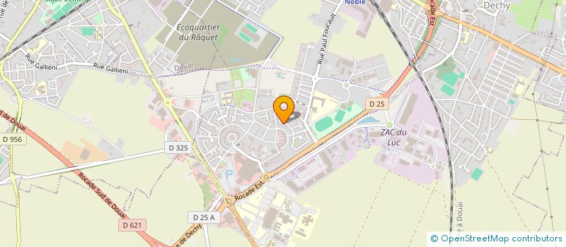 localisation de l'entreprise MONSIEUR MEHOUENOU ERIC ZODOGANHOU  SIN-LE-NOBLE