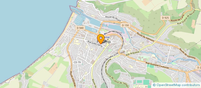 localisation de l'entreprise MONSIEUR MEHRAN GHASSEMI  FECAMP