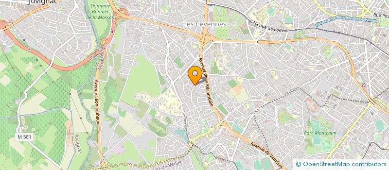 localisation de l'entreprise MONSIEUR MEHRAN GOLCHOBEYAN à MONTPELLIER