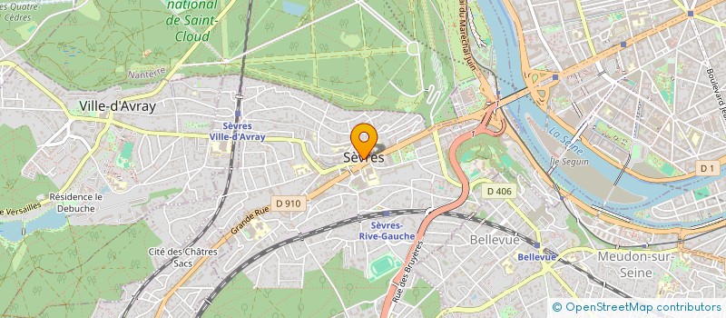 localisation de l'entreprise MONSIEUR MEHRAN UR REHMAN à SEVRES