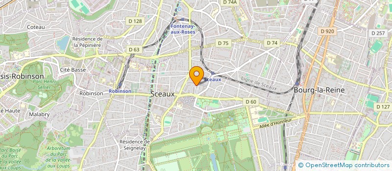 localisation de l'entreprise MONSIEUR MEHRDAD MOHAMMADZADEH à SCEAUX