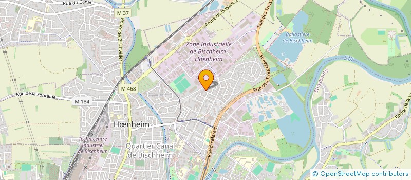 localisation de l'entreprise MONSIEUR MEHRDADE RAZAFIMANDIMBY  HNHEIM