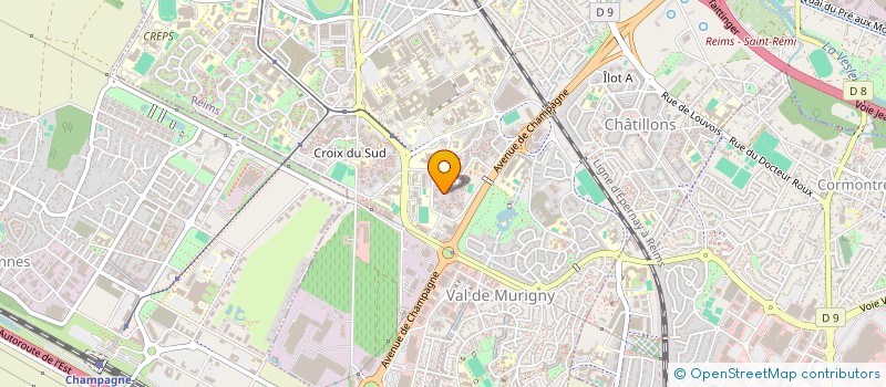 localisation de l'entreprise MONSIEUR MEHRES MALYANE  REIMS