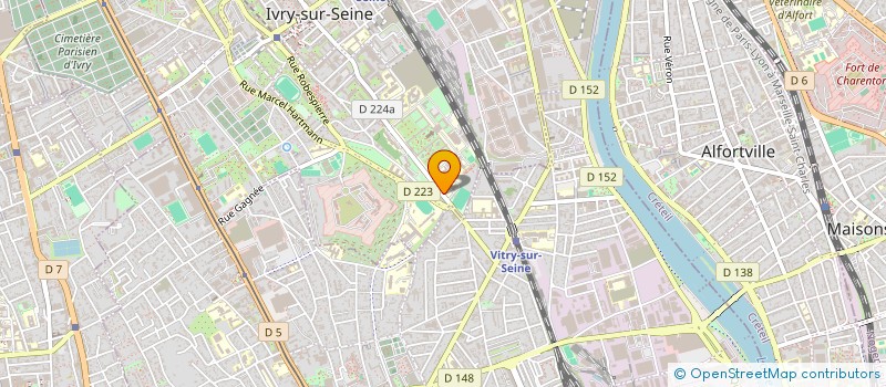 localisation de l'entreprise MONSIEUR MEHREZ ABIDI  IVRY-SUR-SEINE