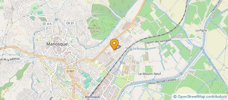 localisation de l'entreprise MONSIEUR MEHREZ BEN FAIZA à MANOSQUE