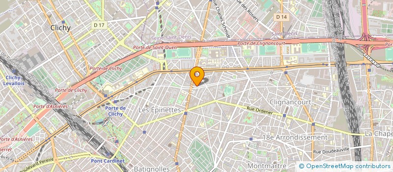 localisation de l'entreprise MONSIEUR MEHREZ BOUDJEMAI  PARIS