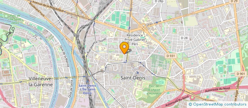 localisation de l'entreprise MONSIEUR MEHREZ BOURASSINE à SAINT-DENIS