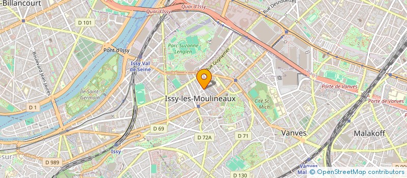 localisation de l'entreprise MONSIEUR MEHREZ LETAIEF à ISSY-LES-MOULINEAUX